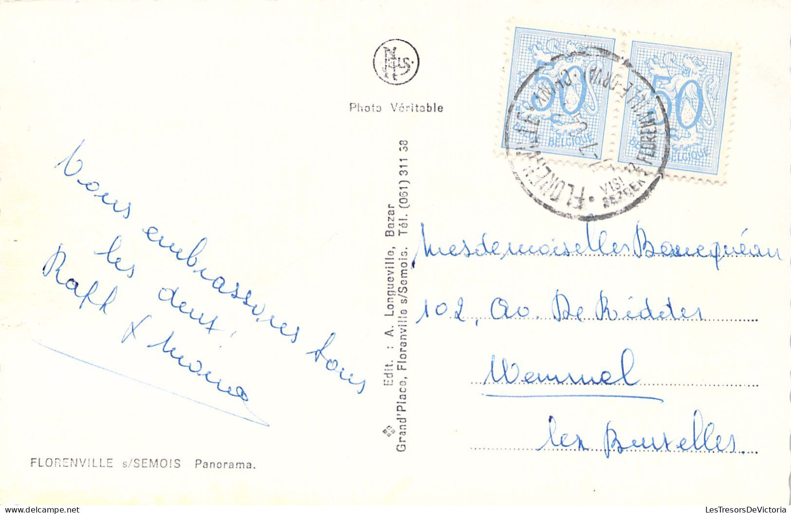 BELGIQUE - FLORENVILLE - Panorama - Carte Postale Ancienne - Autres & Non Classés