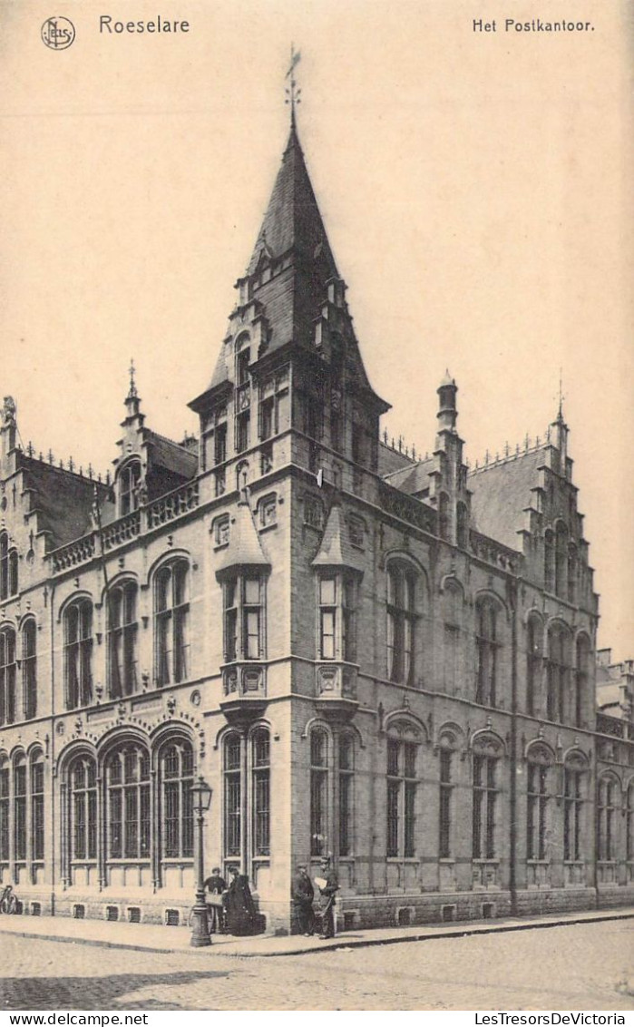 BELGIQUE - ROESELARE - Het Postkantoor - Carte Postale Ancienne - Röselare