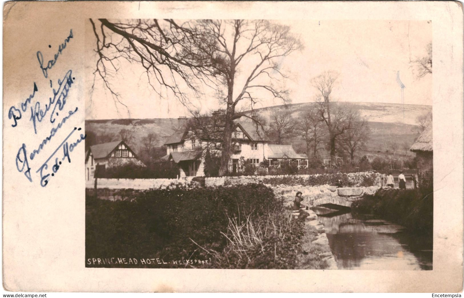 CPA Carte Postale  Royaume Uni Springhead Hotel Near Weymouth 1905 VM67057 - Weymouth