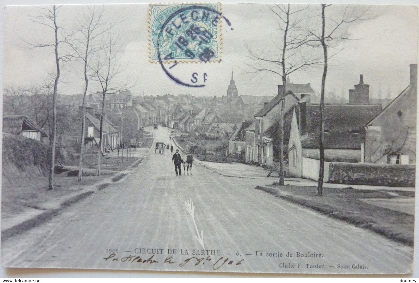 CIRCUIT DE LA SARTHE - LA SORTIE DE BOULOIRE - Le Mans