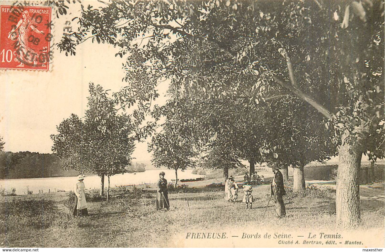 FRENEUSE Bords De Seine, Le Tennis - Freneuse