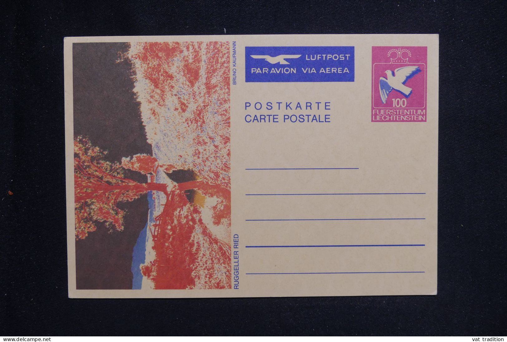 LIECHTENSTEIN - Entier Postal Illustré Non Circulé - L 143504 - Stamped Stationery