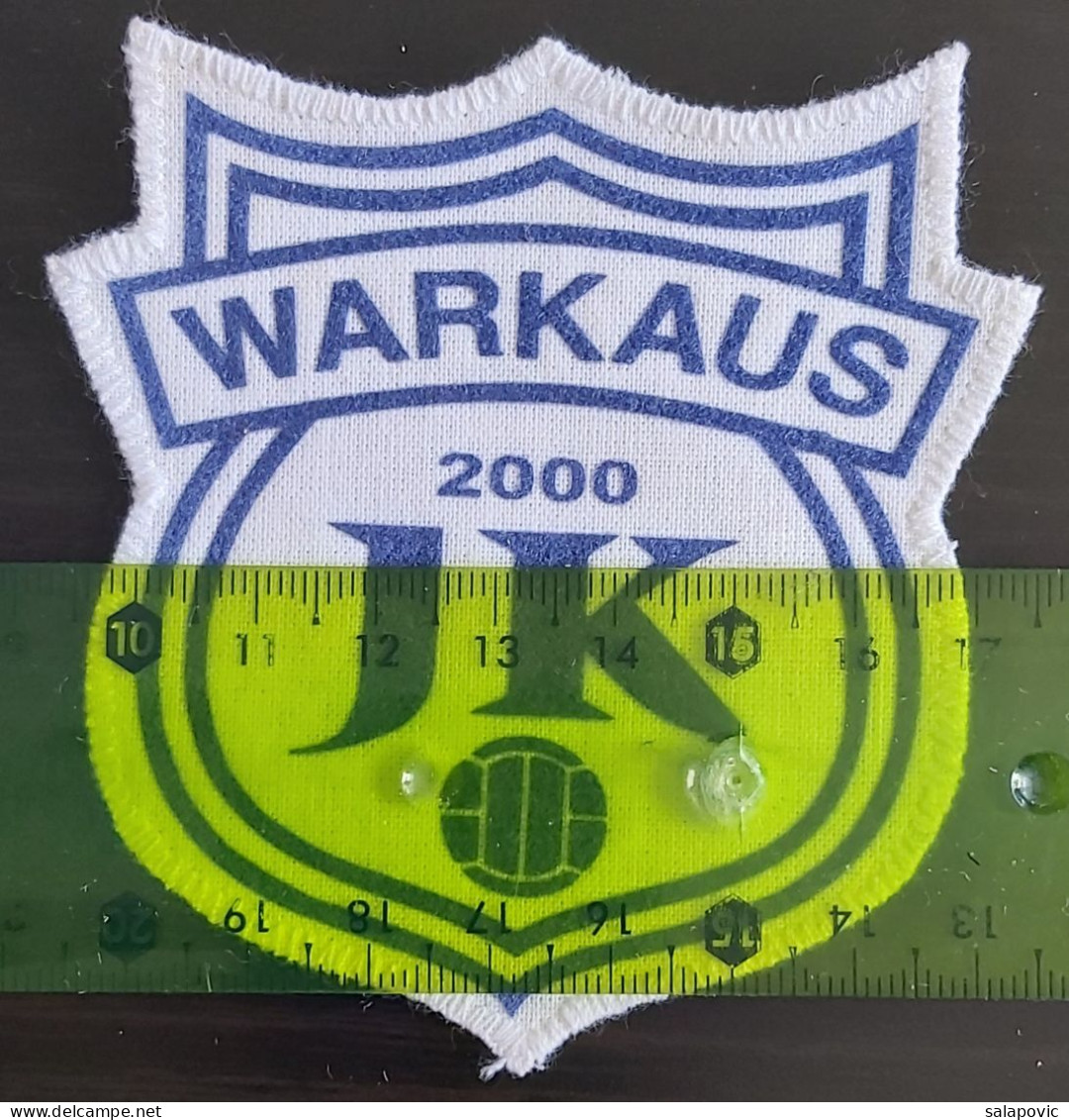 Warkaus JK Finland Football Club Soccer Fussball Calcio Futbol Futebol Patch - Habillement, Souvenirs & Autres