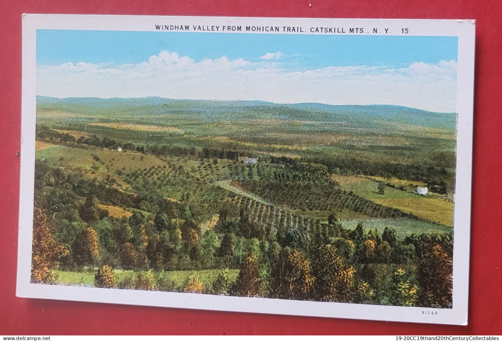 6 OLD, UNUSED CARDS OF CATSKILL MOUNTAINS, NEW YORK STATE