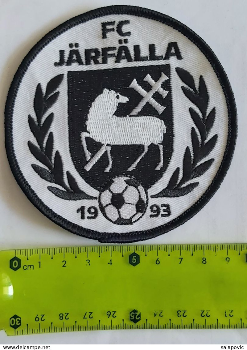 FC Järfälla Sweden Football Club Soccer Fussball Calcio Futbol Futebol Patch - Habillement, Souvenirs & Autres