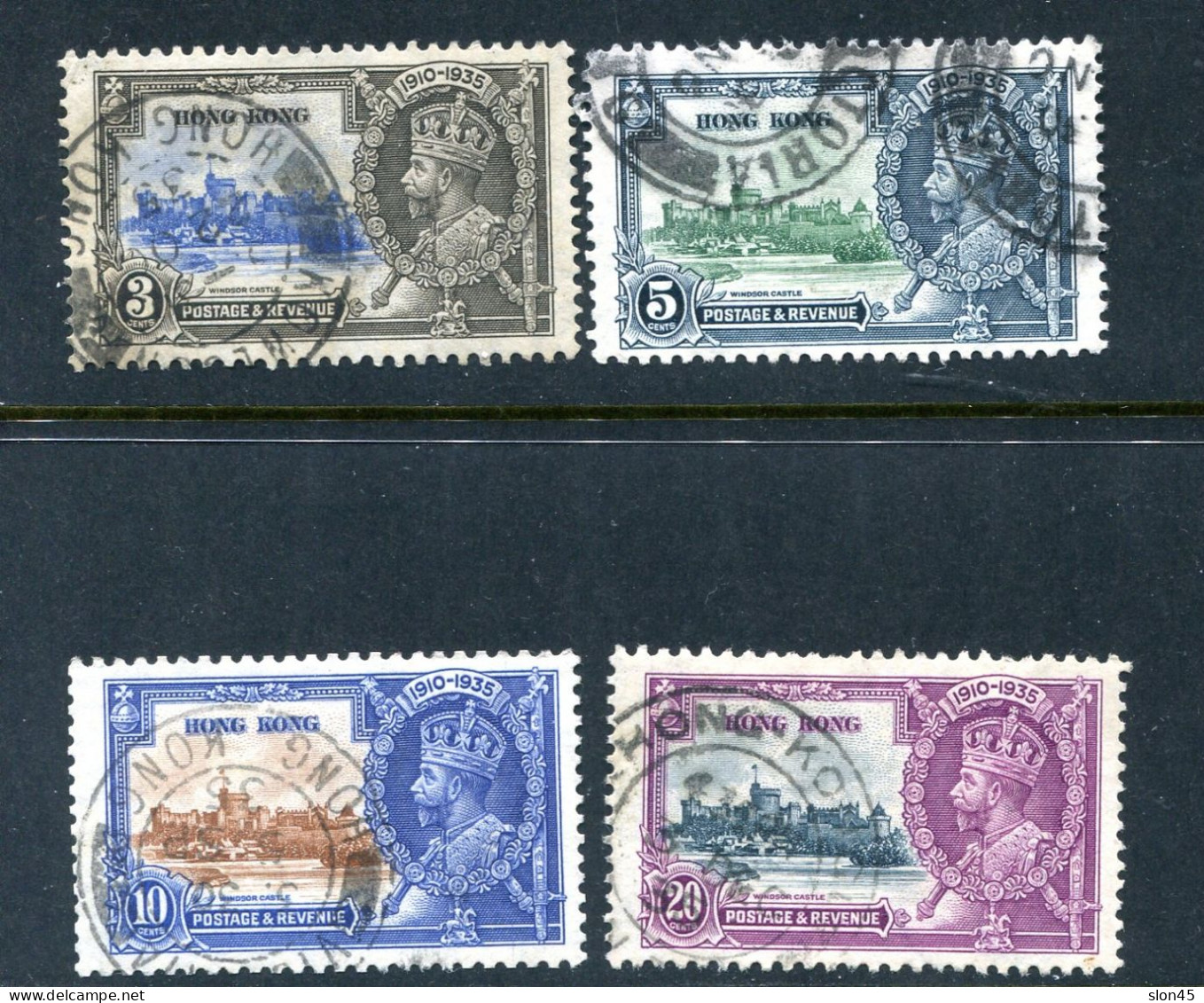 Hong Kong 1935 Silver Jubilee Used 15020 - Used Stamps