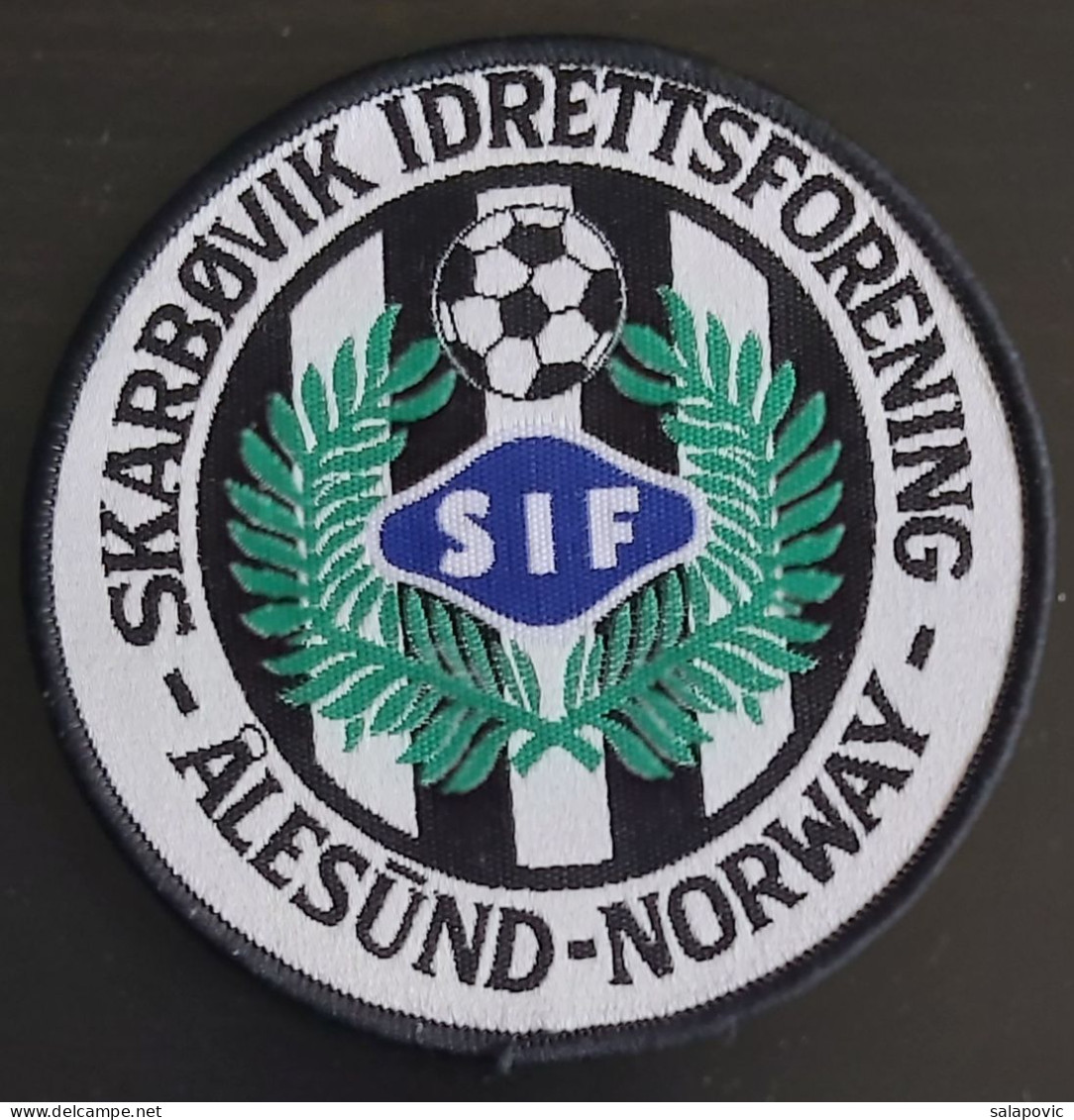 Skarbøvik IF Norway Football Club Soccer Fussball Calcio Futbol Futebol  Patch - Habillement, Souvenirs & Autres