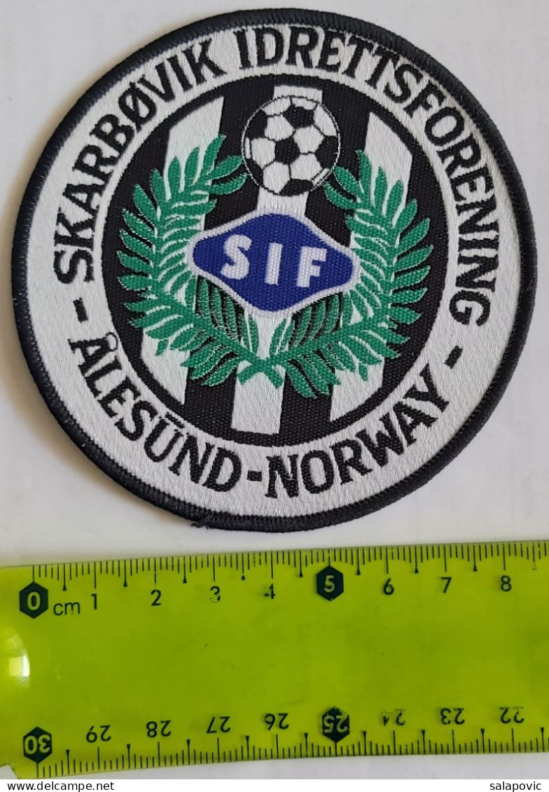 Skarbøvik IF Norway Football Club Soccer Fussball Calcio Futbol Futebol  Patch - Habillement, Souvenirs & Autres
