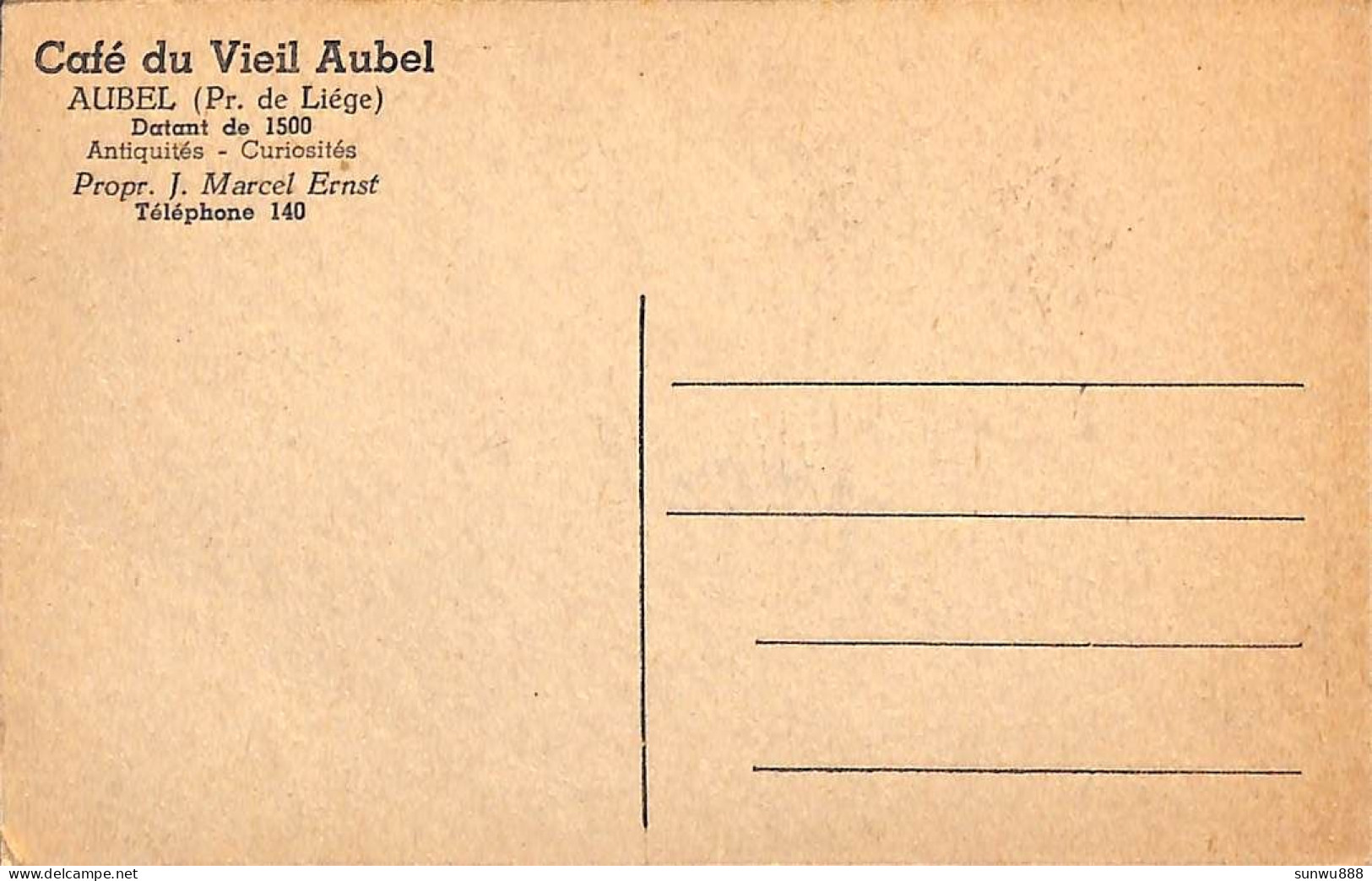 Aubel - Café Du Vieil Aubel - Aubel