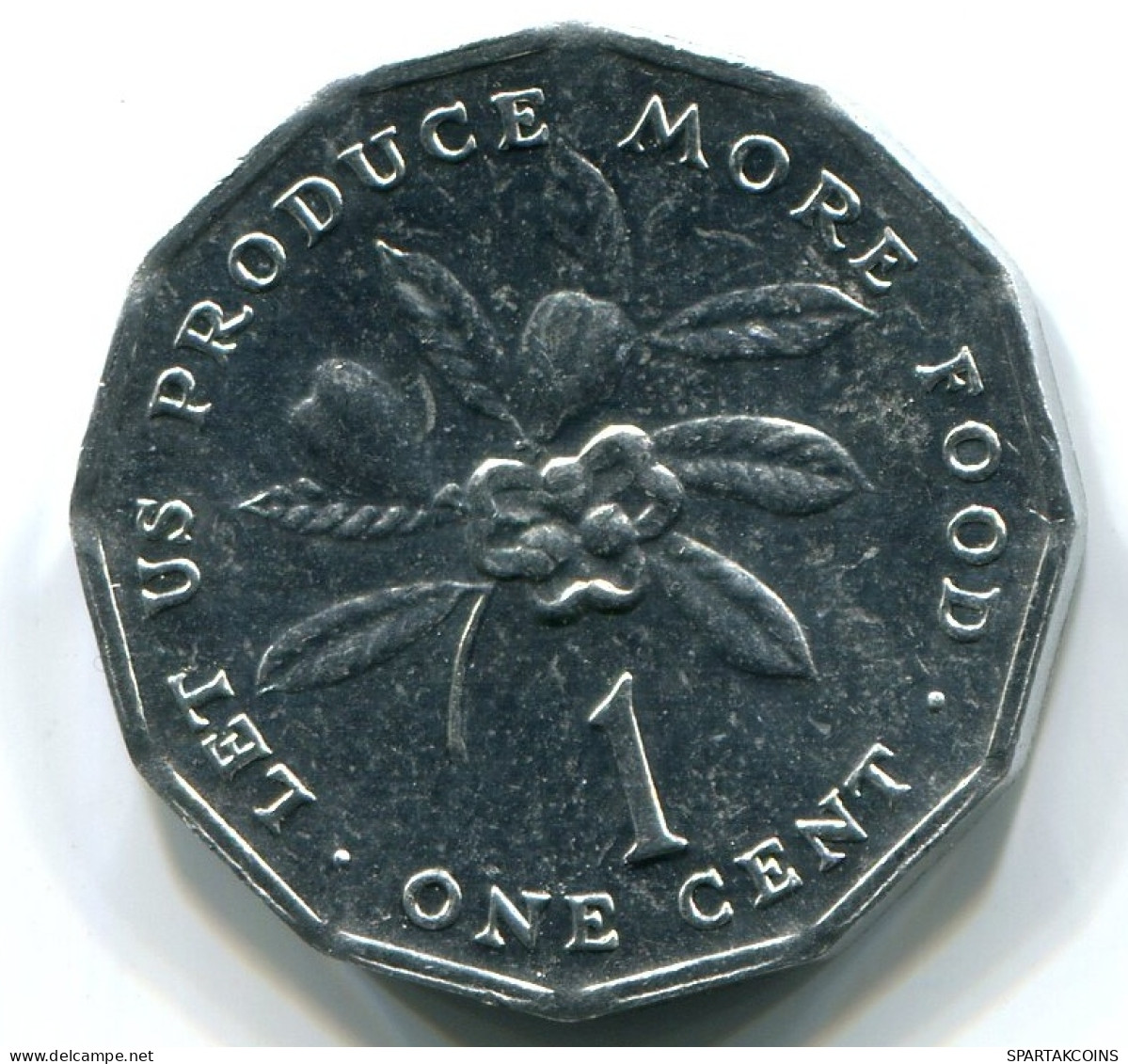 1 CENT 1990 JAMAICA UNC Ackee Fruit Coin #W10871.U - Jamaica