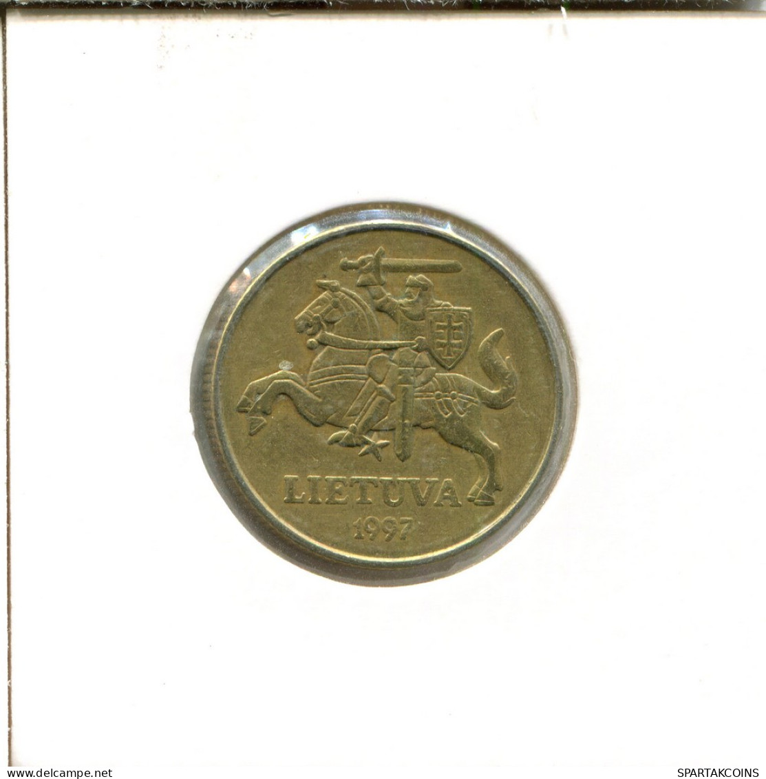 50 CENTU 1997 LITUANIA LITHUANIA Moneda #AS700.E - Lithuania