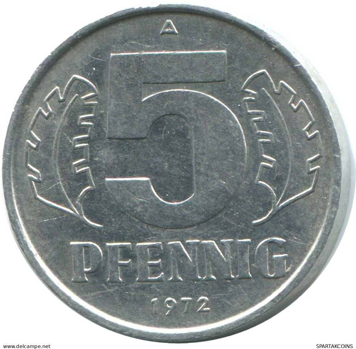 5 PFENNIG 1972 A DDR EAST ALLEMAGNE Pièce GERMANY #AE014.F - 5 Pfennig