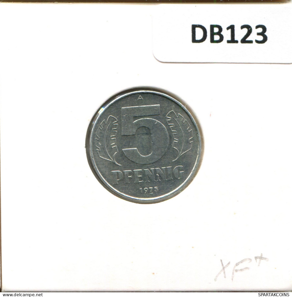 5 PFENNIG 1975 A DDR EAST ALLEMAGNE Pièce GERMANY #DB123.F - 5 Pfennig