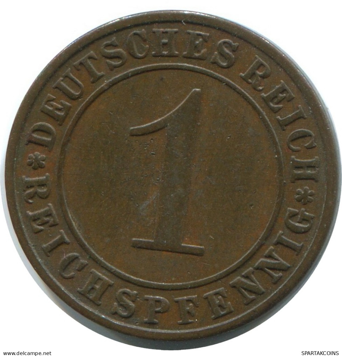 1 REICHSPFENNIG 1927 E ALLEMAGNE Pièce GERMANY #AE209.F - 1 Rentenpfennig & 1 Reichspfennig