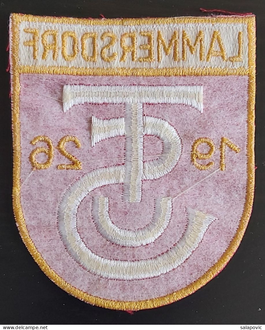 TuS Lammersdorf 1926 E.V. Germany Football Club Soccer Fussball Calcio Futbol Futebol   Patch - Habillement, Souvenirs & Autres