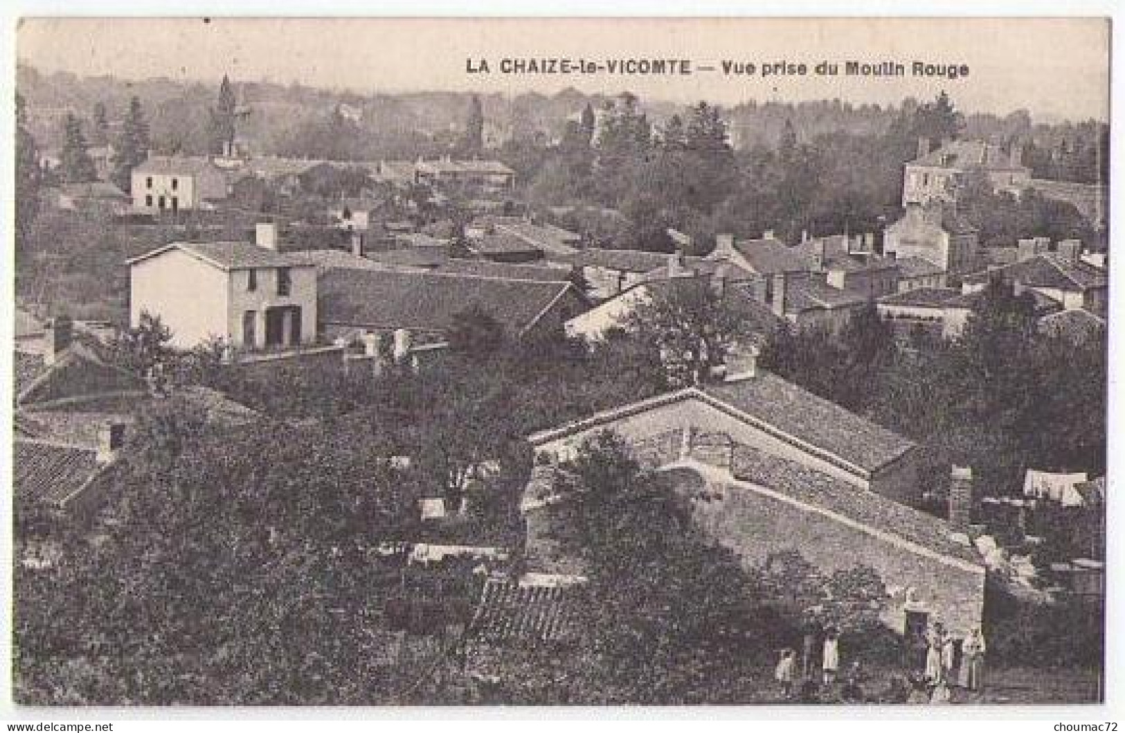 (85) 102, La Chaize Le Vicomte, Vue Prise Du Moulin Rouge - La Chaize Le Vicomte