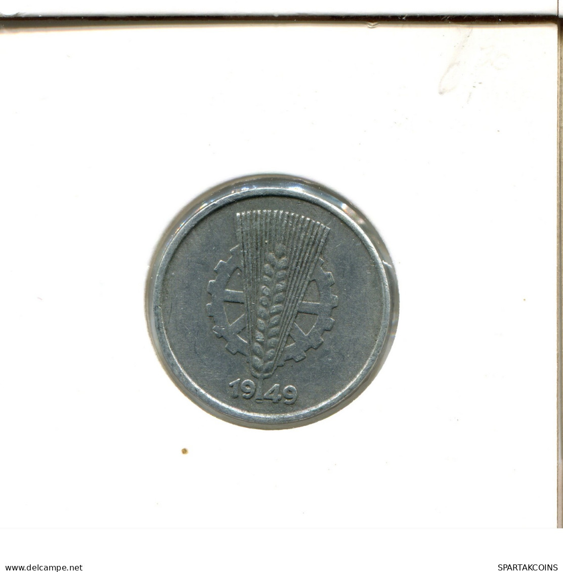 10 PFENNIG 1949 A DDR EAST ALEMANIA Moneda GERMANY #DB115.E - 10 Pfennig