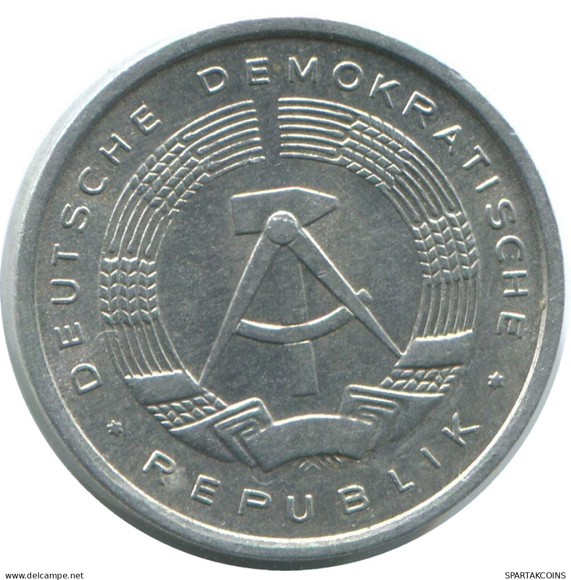 1 PFENNIG 1980 A DDR EAST ALEMANIA Moneda GERMANY #AE059.E - 1 Pfennig