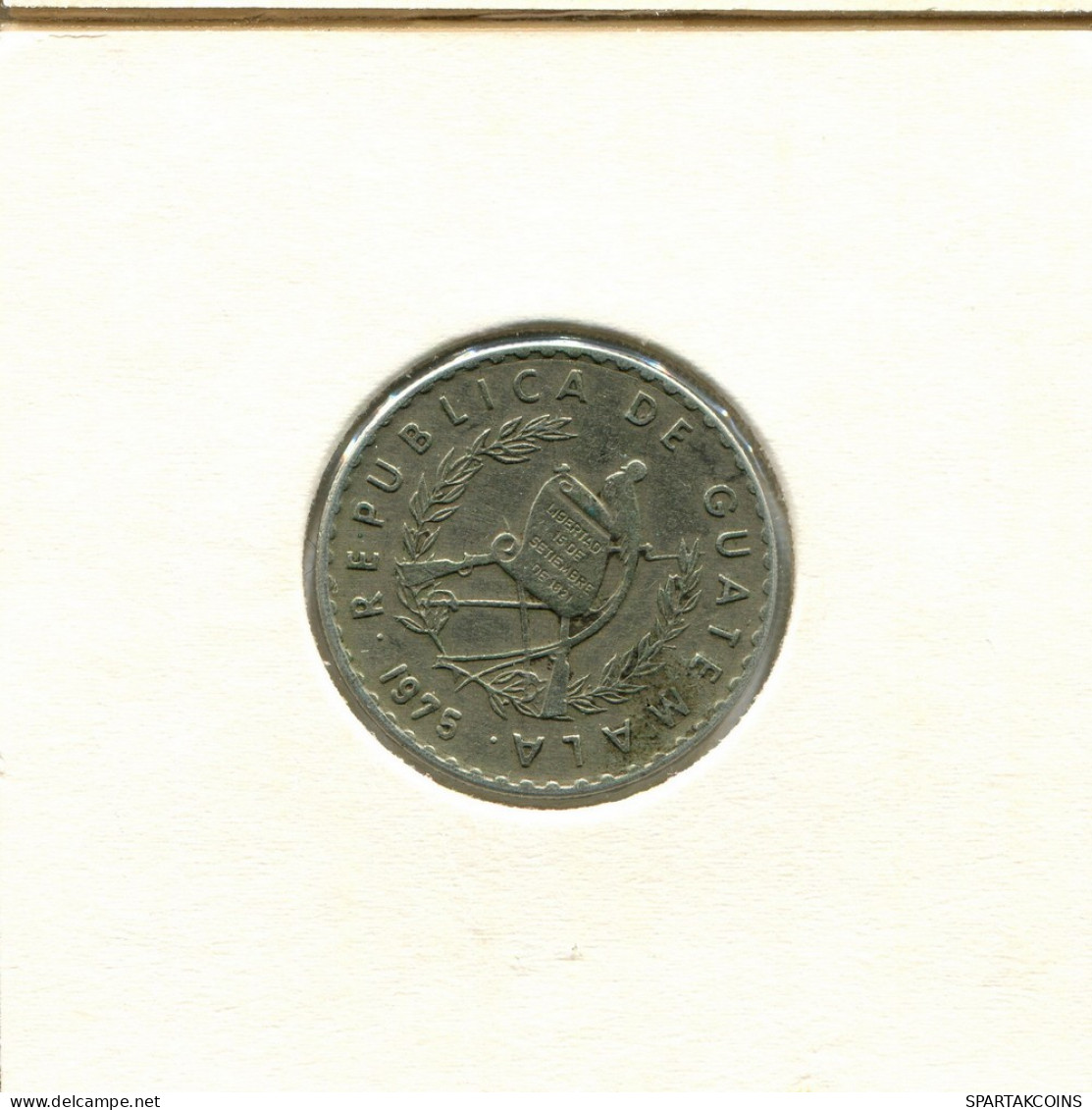 10 CENTAVOS 1975 GUATEMALA Münze #AY407.D - Guatemala