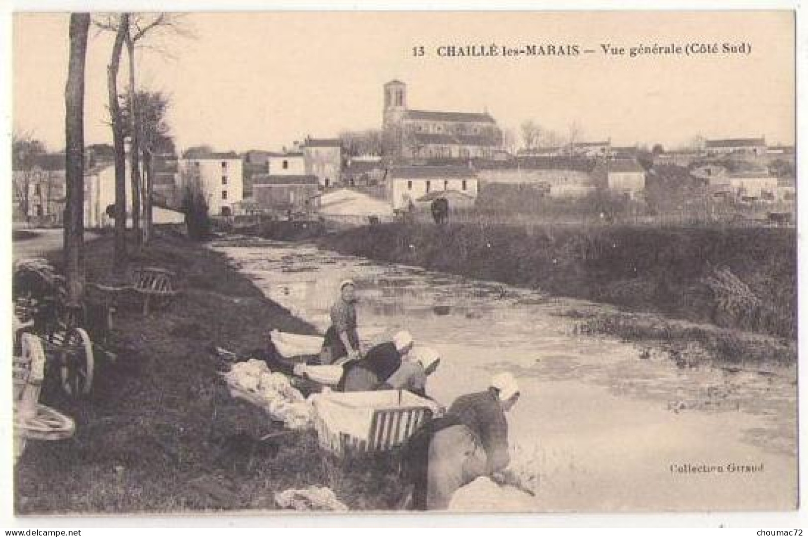 (85) 417, Chaillé Les Marais, Giraud 13, Vue Générale (coté Sud)  - Chaille Les Marais