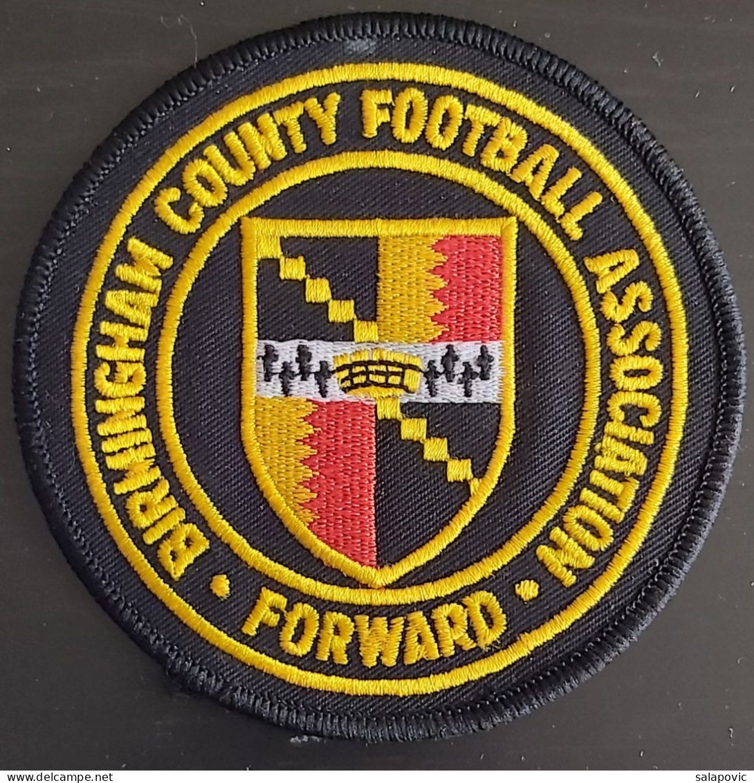 Birmingham County Football Association England Football Club Soccer Fussball Calcio Futbol Futebol   Patch - Habillement, Souvenirs & Autres