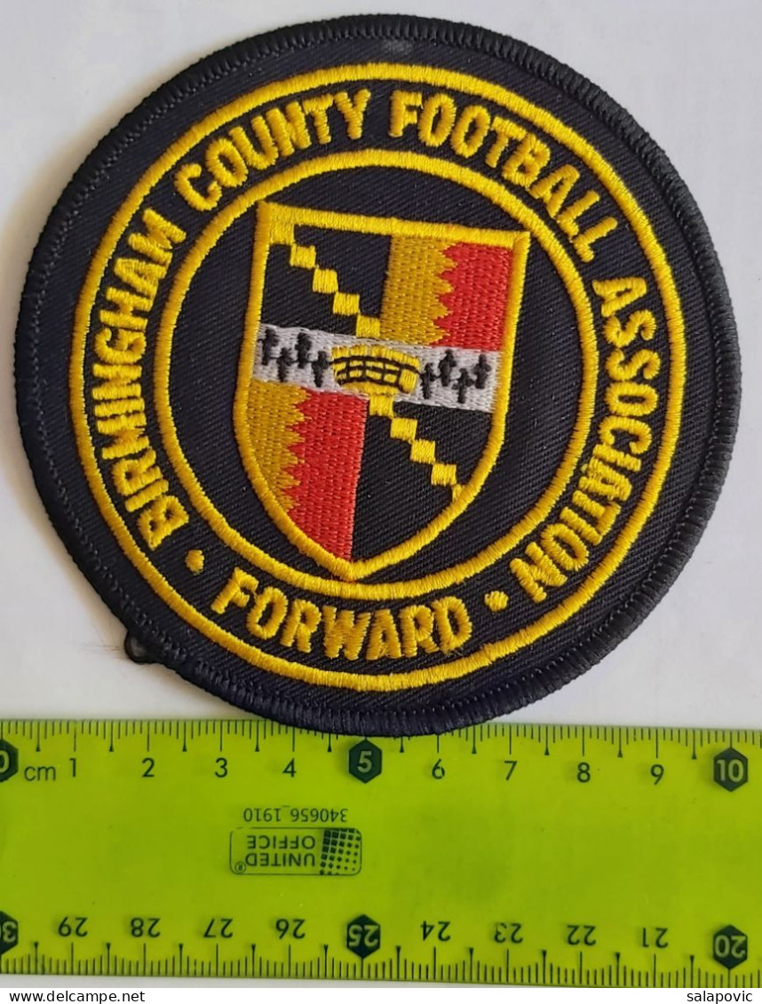 Birmingham County Football Association England Football Club Soccer Fussball Calcio Futbol Futebol   Patch - Habillement, Souvenirs & Autres