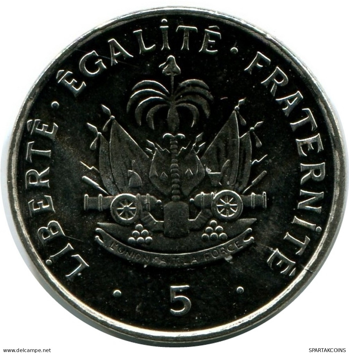 5 CENTIMES 1997 HAITI UNC Pièce #M10396.F - Haití