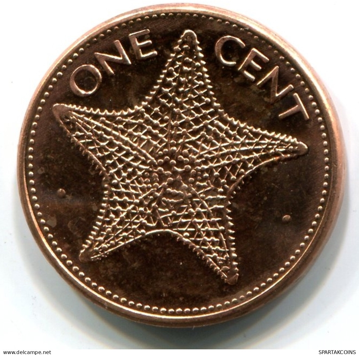 1 CENT 1998 BAHAMAS Moneda UNC STARFISH #W11462.E - Bahama's