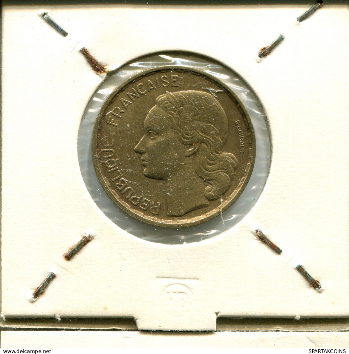 20 FRANCS 1952 FRANCE Coin #AW441 - 20 Francs