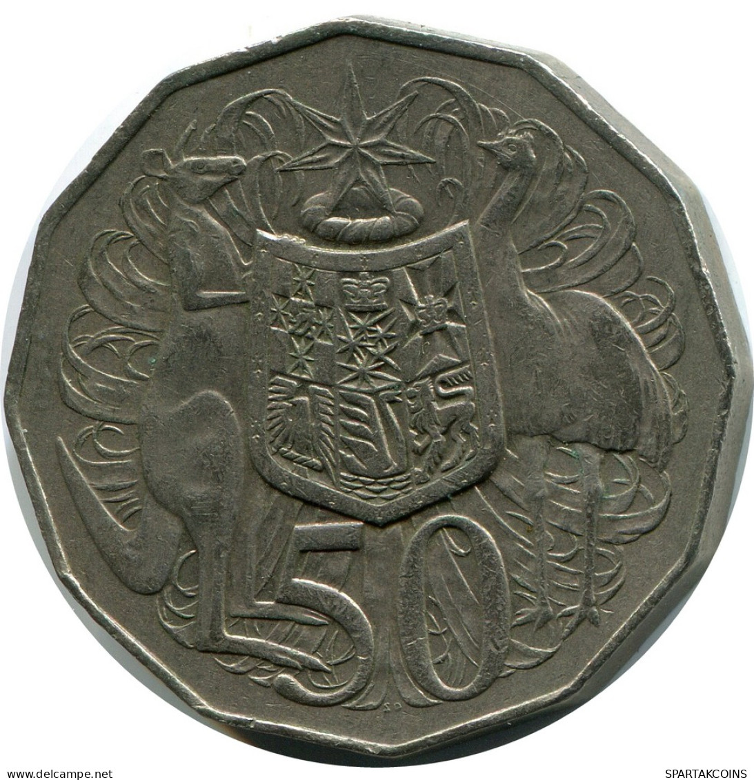 50 CENTS 1980 AUSTRALIA Moneda #AR893.E - 50 Cents