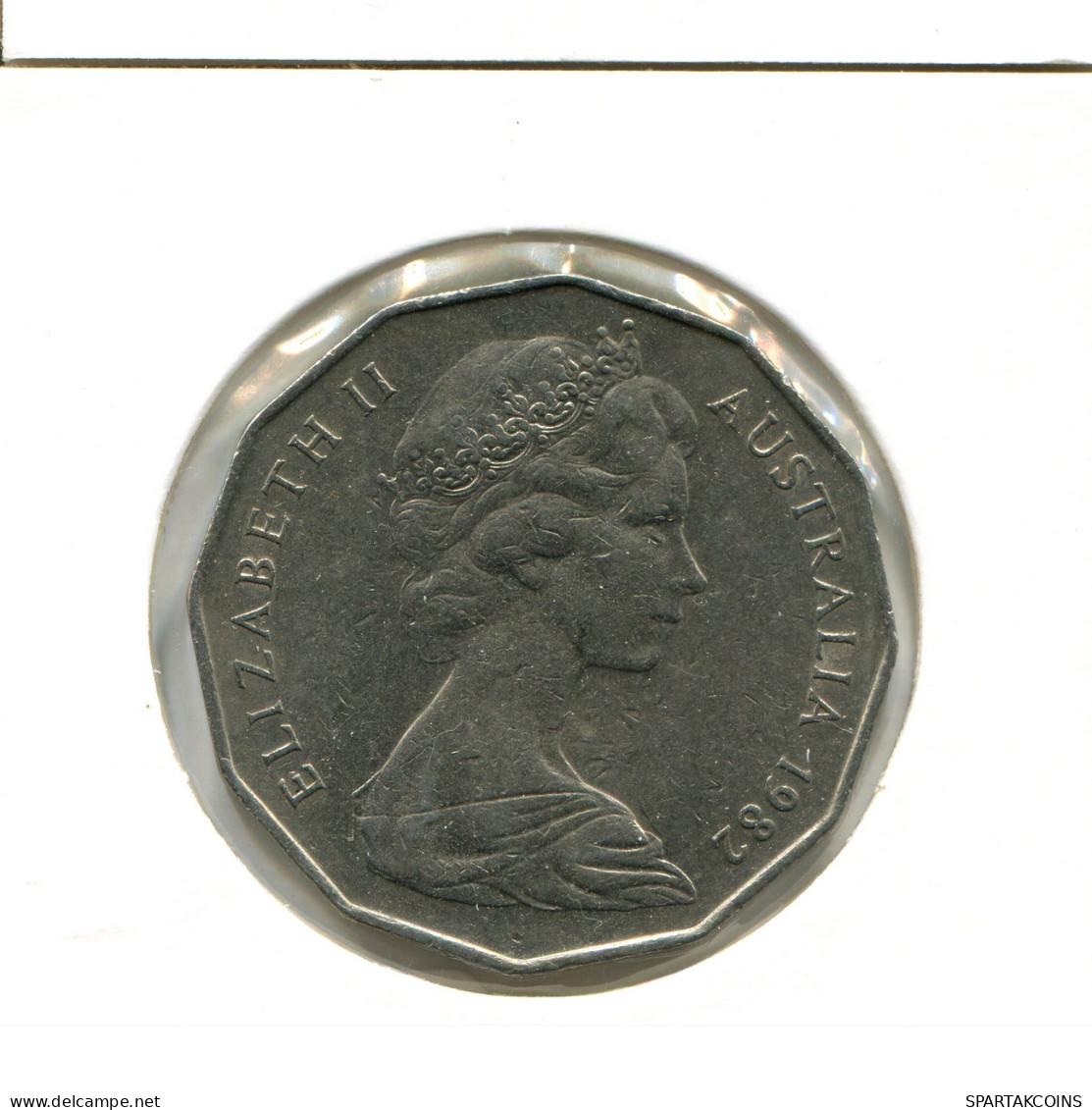 50 CENTS 1982 AUSTRALIA Coin #AX345.U - 50 Cents