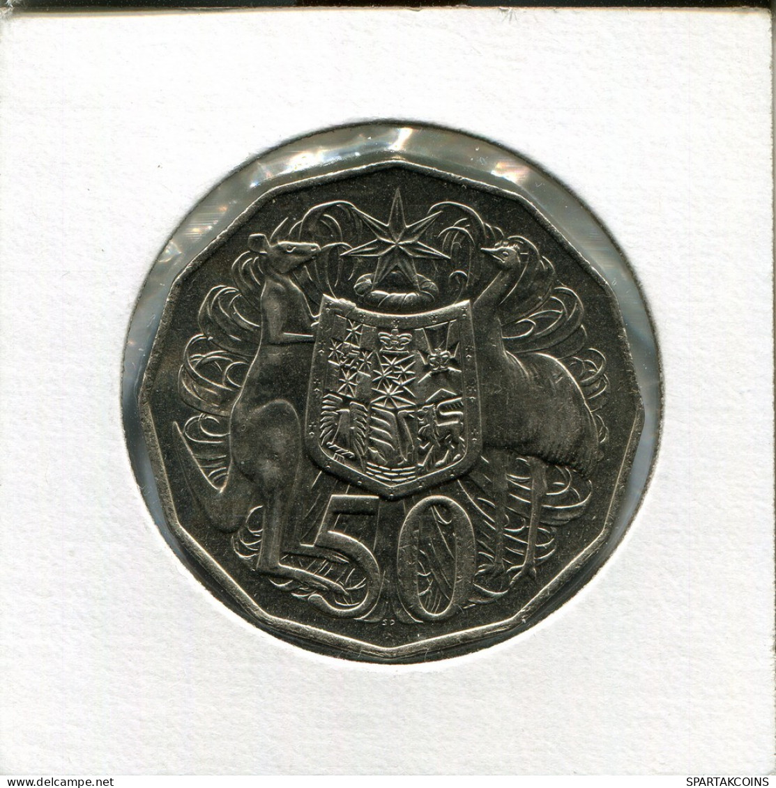 50 CENTS 1980 AUSTRALIEN AUSTRALIA Münze #AR410.D - 50 Cents