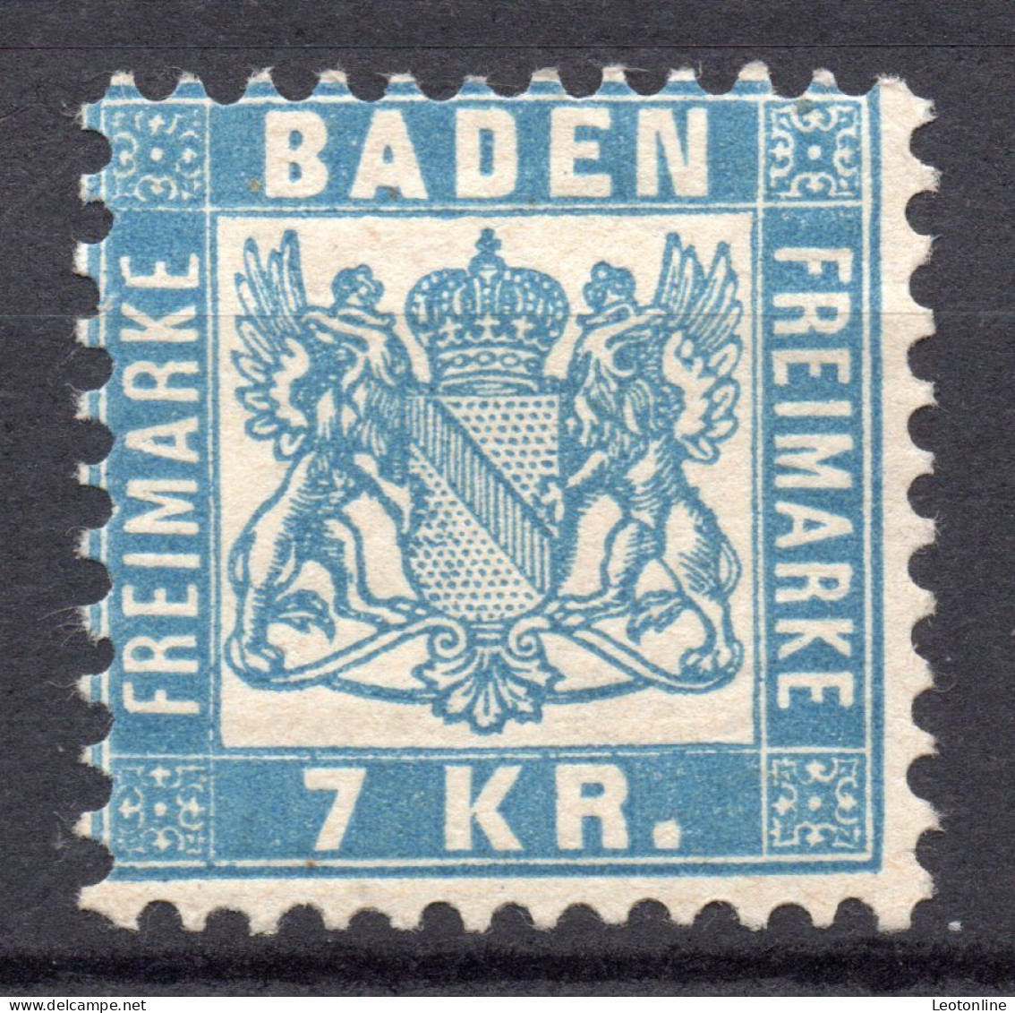 BADEN (GERMANY) 1868 Nº YVERT  25a - MINT HINGED - Postfris