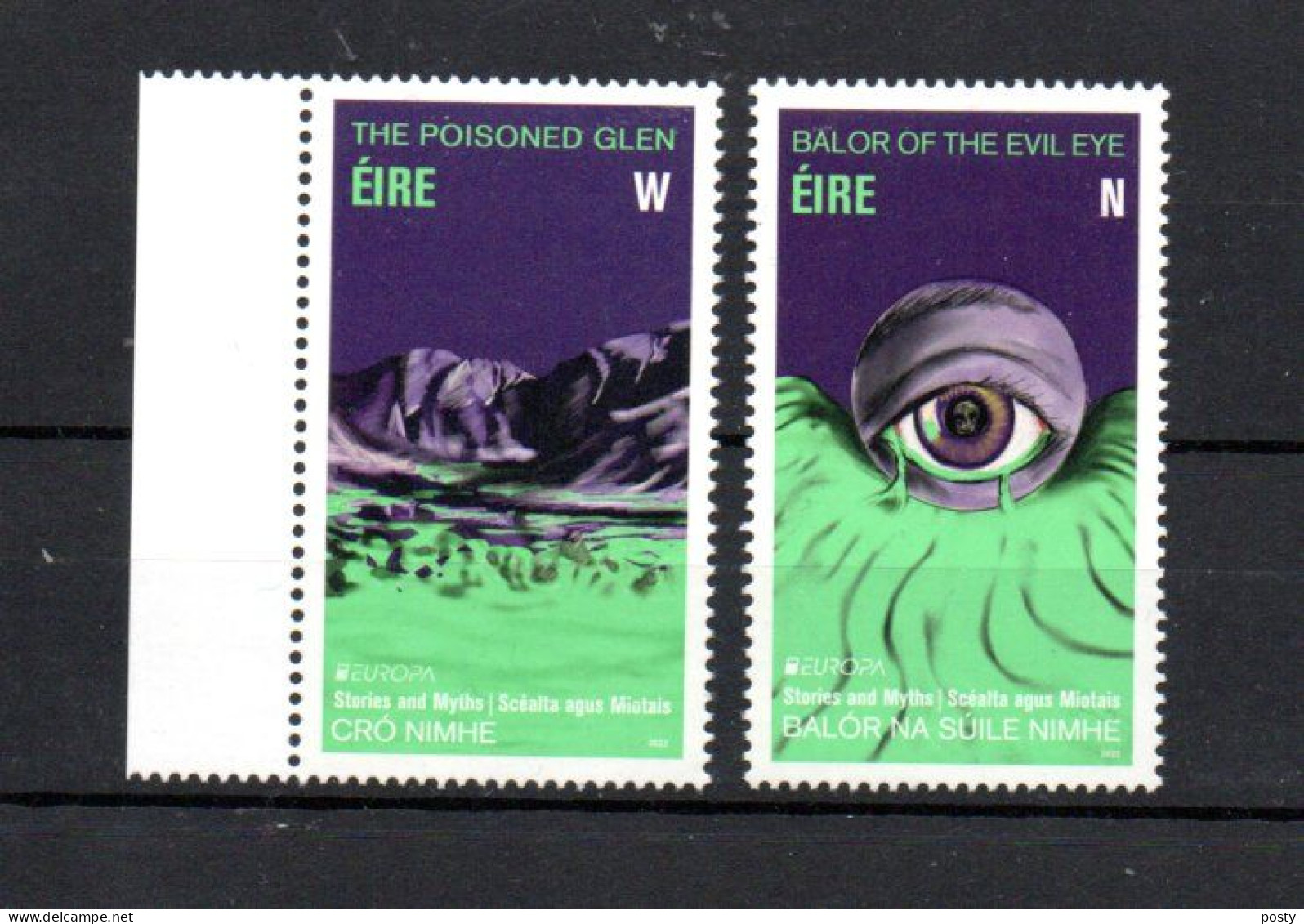 IRLANDE - EIRE - 2022 - EUROPA - MYTHES ET HISTOIRES - MYTHS AND STORIES - - Unused Stamps