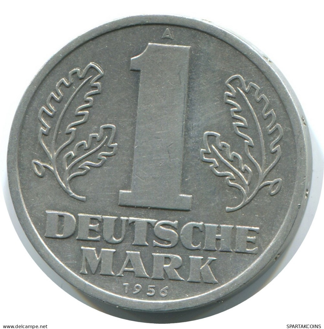 1 DM 1956 A DDR EAST GERMANY Coin #AD776.9.U - 1 Mark