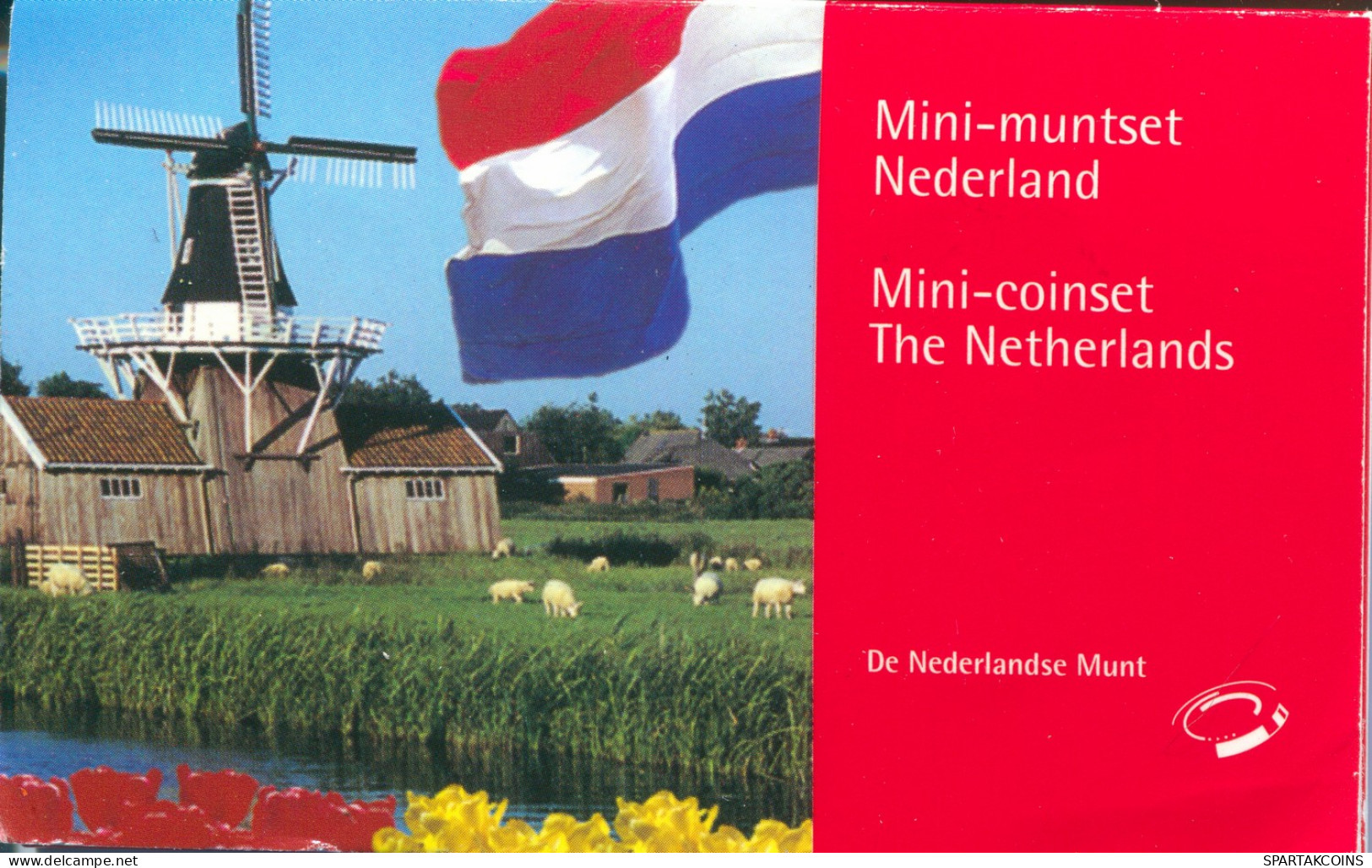 NIEDERLANDE NETHERLANDS 1998 MINI Münze SET 6 Münze RARE #SET1049.7.D - Jahressets & Polierte Platten