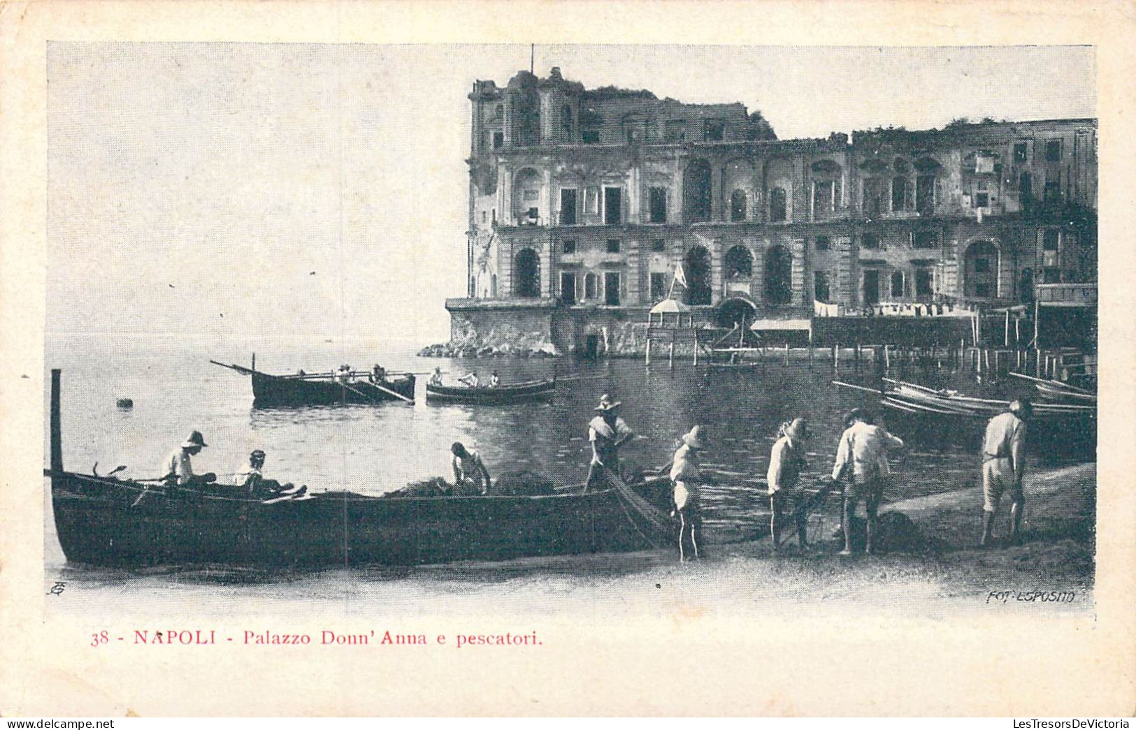 ITALIE - Napoli -  Palazzo Donn'Anna E Pescatori - Carte Postale Ancienne - Napoli (Naples)