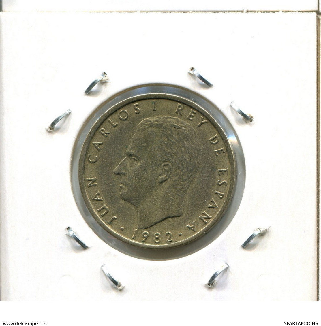 100 PESETAS 1982 SPAIN Coin #AV132.U - 100 Peseta