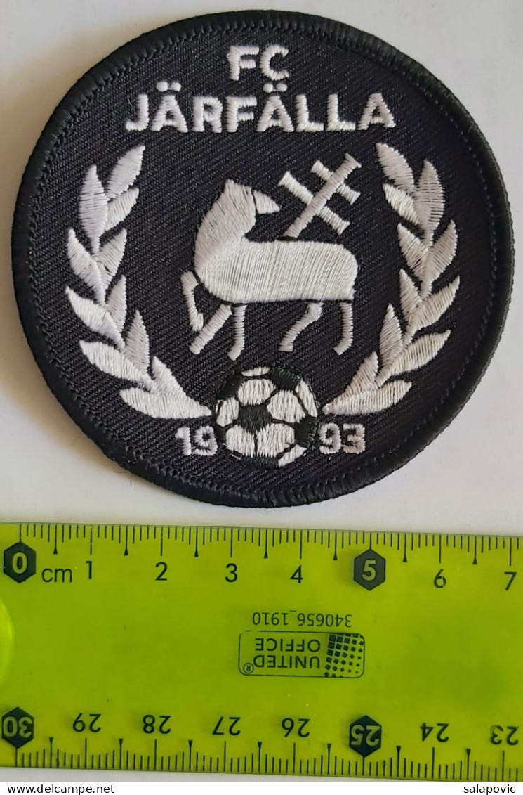 FC Järfälla Sweden Football Club Soccer Fussball Calcio Futbol Futebol Patch - Habillement, Souvenirs & Autres