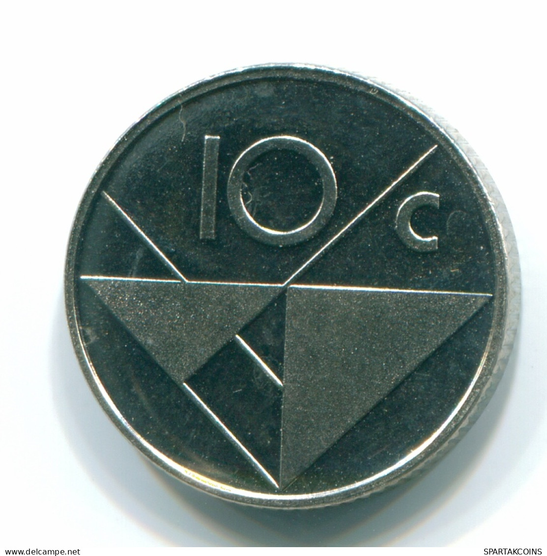 10 CENTS 1994 ARUBA (NIEDERLANDE NETHERLANDS) Nickel Koloniale Münze #S13633.D - Aruba