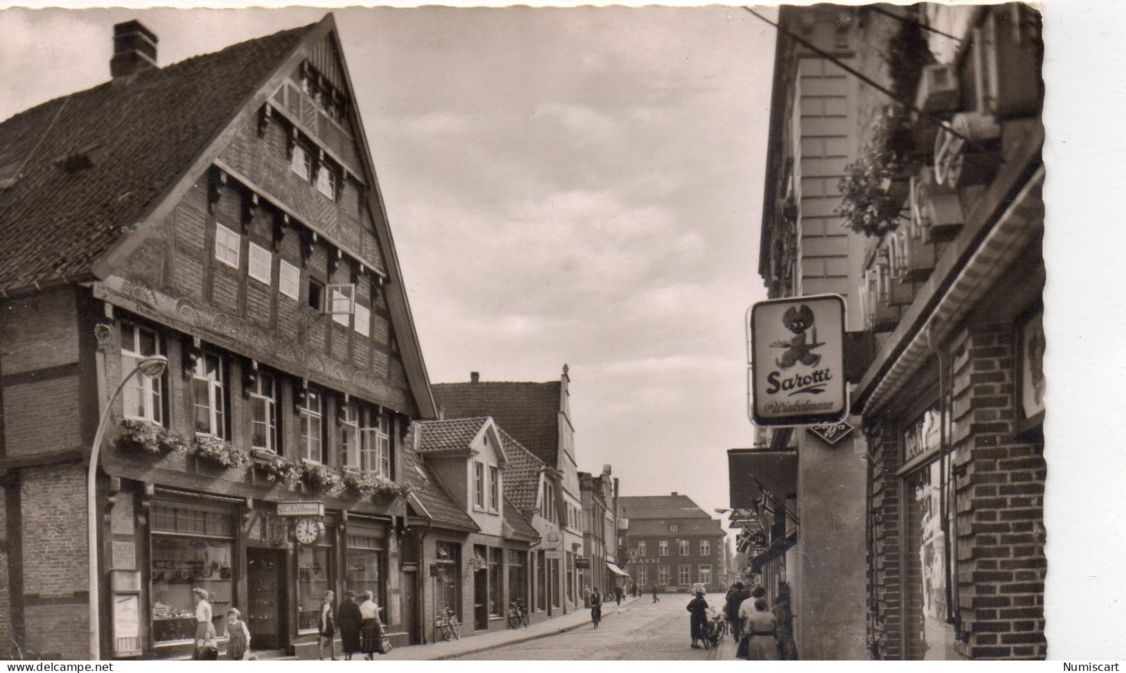 Lingen Animée Burgstrabe Commerces - Lingen