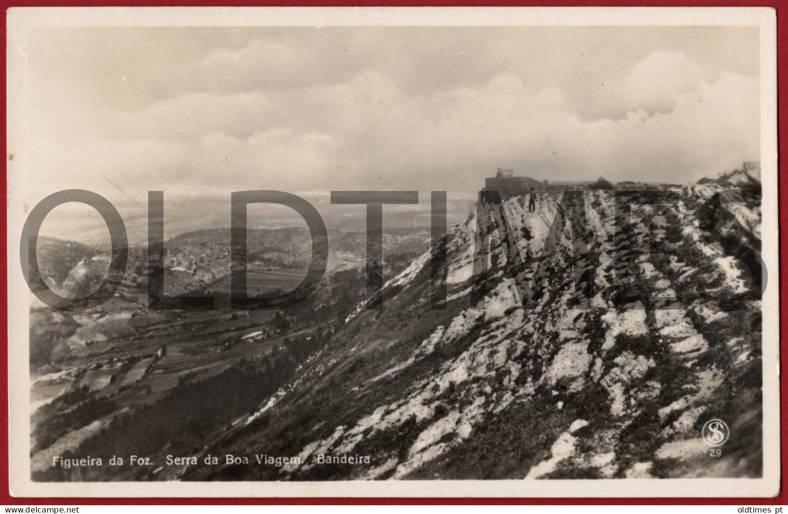 PORTUGAL - FIGUEIRA DA FOZ - SERRA DA BOA VIAGEM - 1950 REAL PHOTO PC - Beja