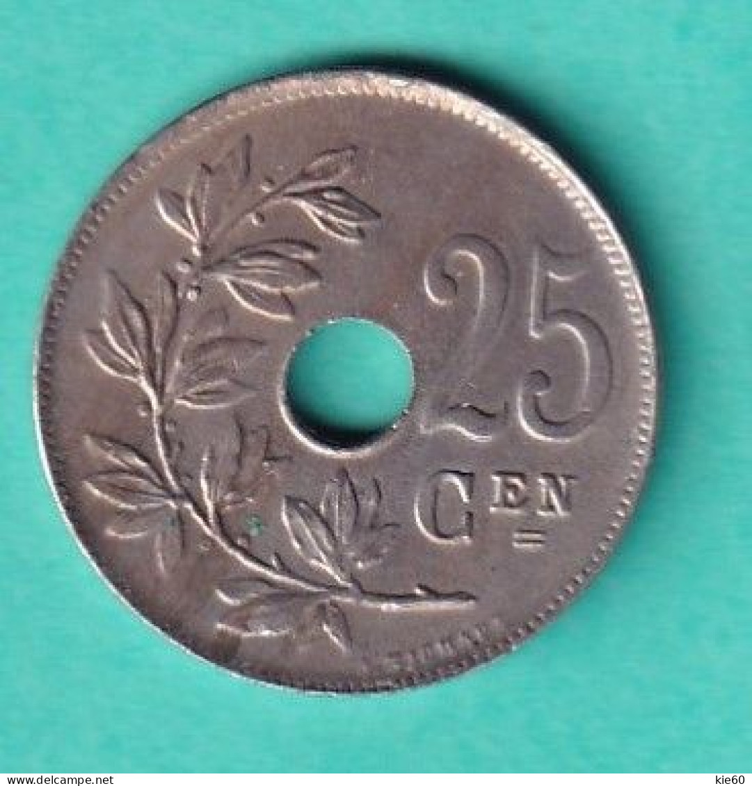 Belgium- 1921 -  25 Cent   KM 69 - 10 Centimes