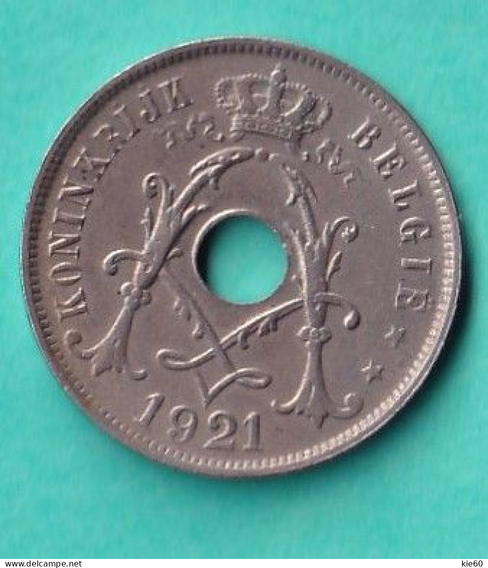 Belgium- 1921 -  25 Cent   KM 69 - 10 Cents