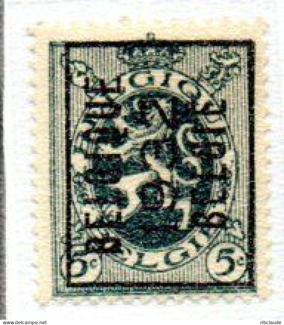 Préo Typo N°  252A - 253A - Typos 1929-37 (Lion Héraldique)