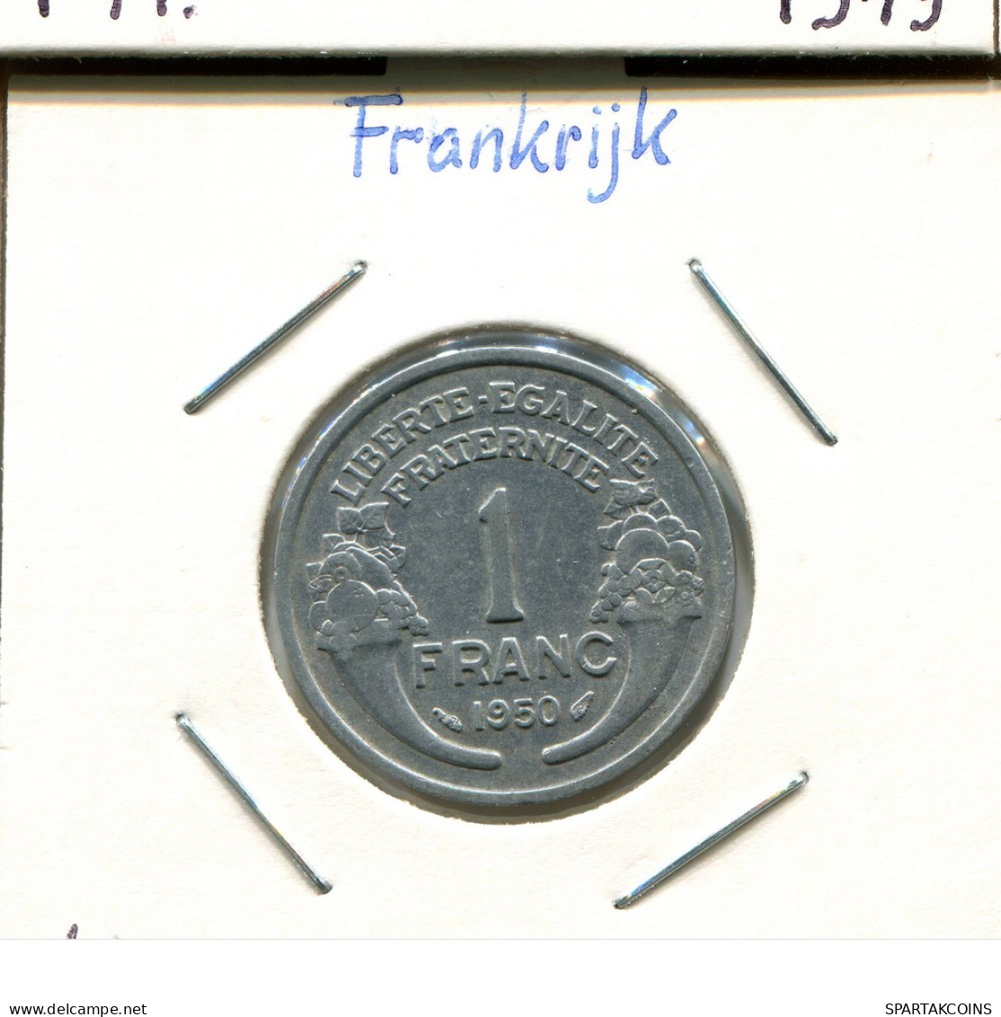 1 FRANC 1950 FRANCE Pièce Française #AM299.F - 1 Franc