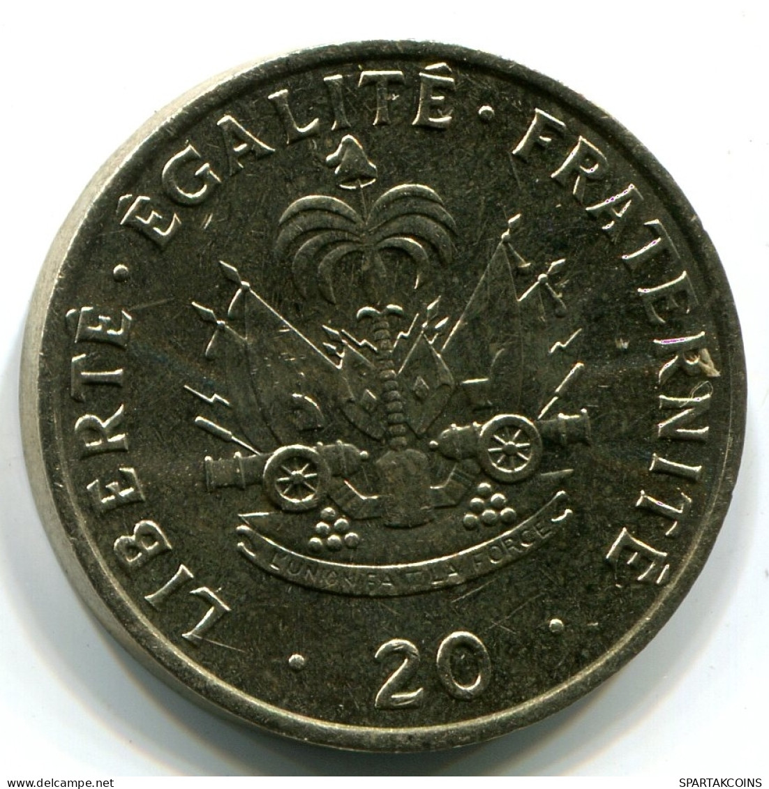 20 CENTIMES 1991 HAITI UNC Münze #W11005.D - Haïti