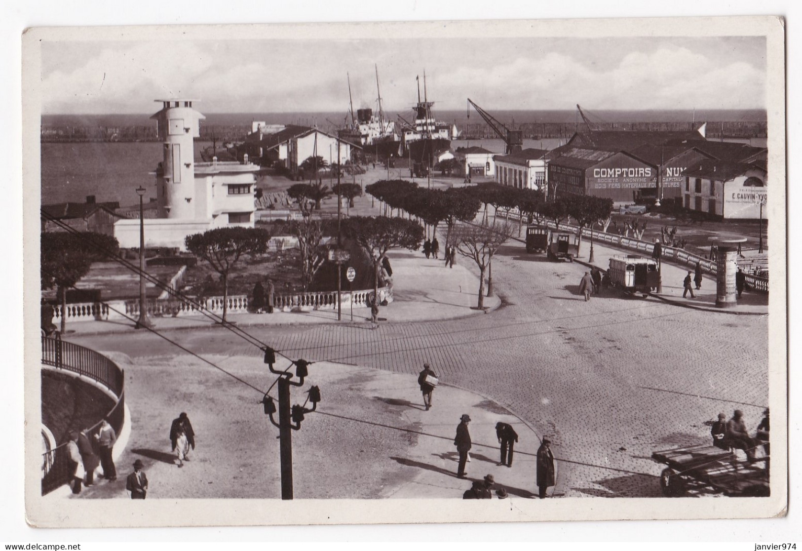 CPA . Algerie - Philippeville ,  Pilotage Et Port,  Scan Recto Verso - Skikda (Philippeville)