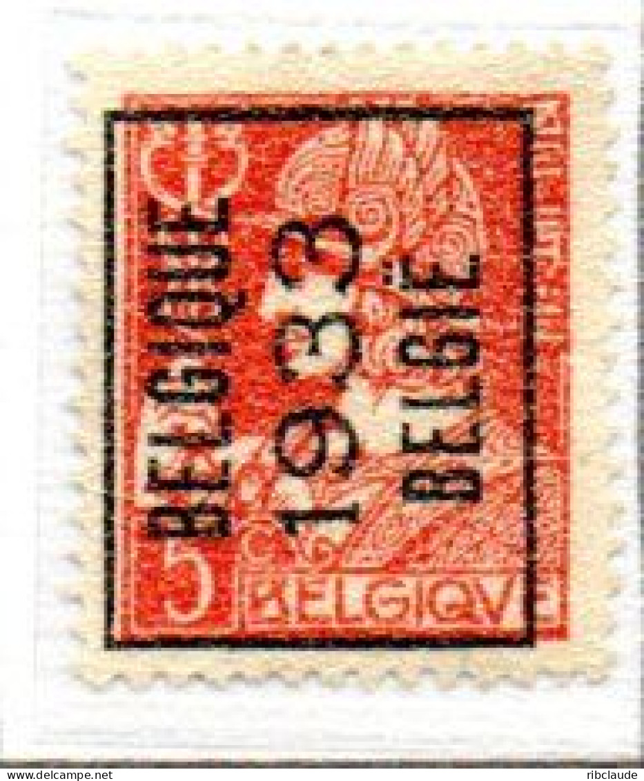 Préo Typo N°  261A  - 262A - 263A - 264A - Sobreimpresos 1932-36 (Ceres Y Mercurio)