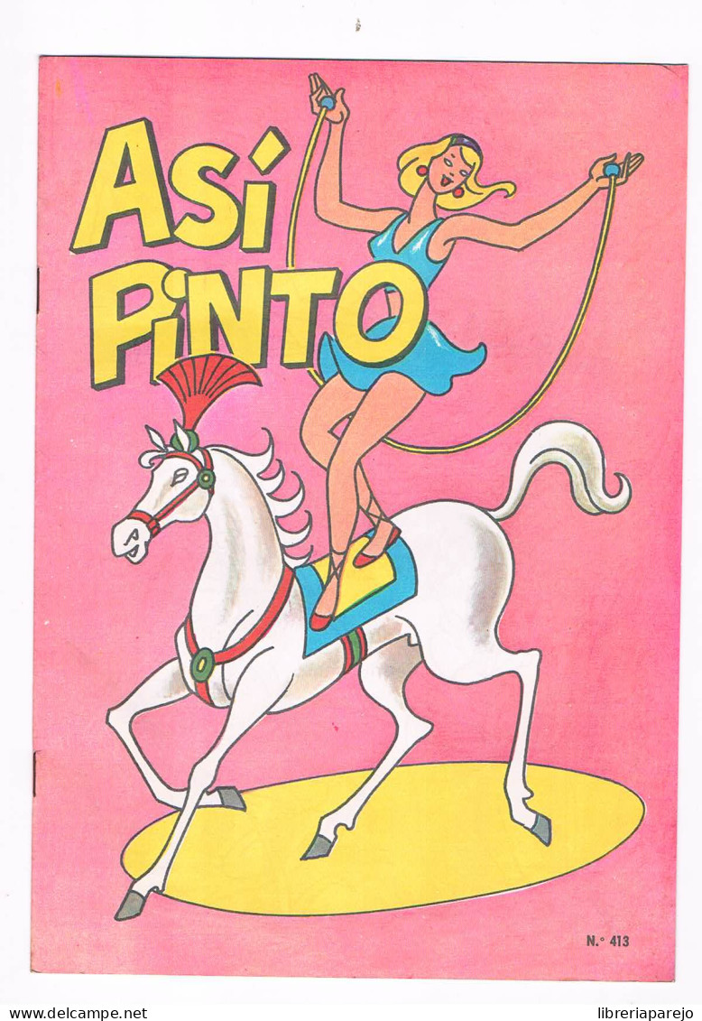 ASI PINTO NUMERO 413 EDITORIAL VASCO AMERICANA 1974 - Boeken Voor Jongeren